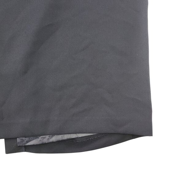 Navy Blue Skirt Womens 14P Petite XL Long Straight Business Vent Extension - Picture 5 of 13